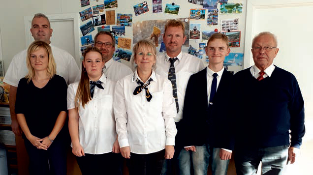 Oliver Schilling, Birgit & Karsten Brust, Thomas Krause, Paul Brust, Marina Fiedler, Willi Brust,